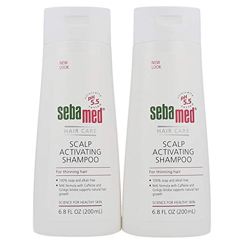 sebamed shampoo and conditioner - Sebamed Anti Hair Loss Scalp Activating Shampoo for Thinning Hair Supports Natural Hair Growth Helps Fight Hair Loss Dermatologist Recommended 6.8 Fluid Ounces (200 Milliliters) Pack of 2