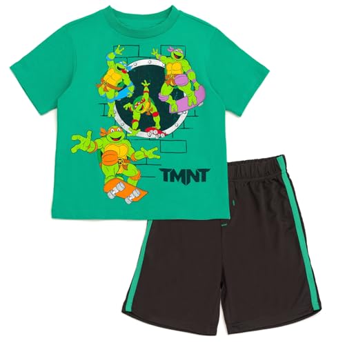 Ensemble t-shirt et short en maille enfant Teenage Mutant Ninja Turtles Nickelodeon