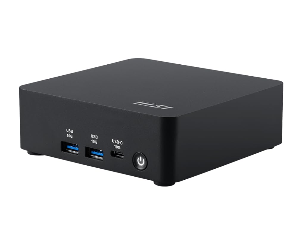 Msi Black Cubi Nuc Ai 1Umg Intel Core Ultra 5 125H No Ram No Storage No Os Barebone Mini Desktop Pc