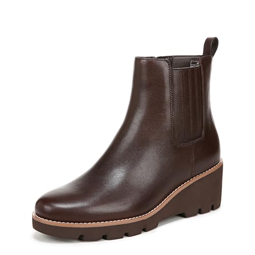 Vionic Women's Ankle Boots Aria Shoes with Arch Support UK 8 Wide Fit