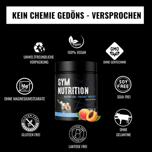 Aminosäure-Komplex Gym Nutrition EAA Pulver für Sportler