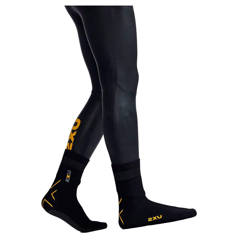 2XU Unisex Propel Neoprene Booties Black/Ambition,S