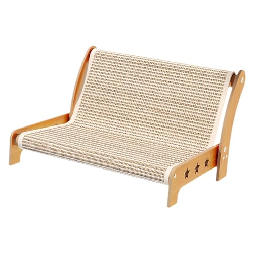 Canapé pour chat lounge fauteuil griffoir sisal bois L