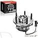 A-Premium Front Wheel Bearing and Hub Assembly with ABS & 5-Lug Compatible with Chevrolet Malibu 2004-2012, HHR SS 2008-2010, Cobalt SS 2008-2010, Pontiac G6 2006-2010, Saturn Aura 2007-2009