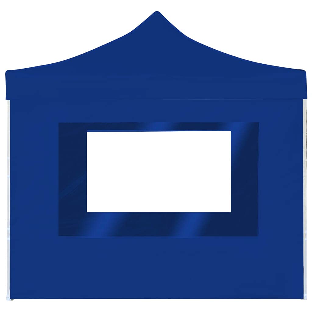 Partyzelt Oxford-Gewebe faltbar mit Wänden 2x2m, Aluminiumrahmen rostbeständig, PVC-Fenster, Sonnenschutz für Outdoor-Events wie Grillen und Familienfeiern, inklusive