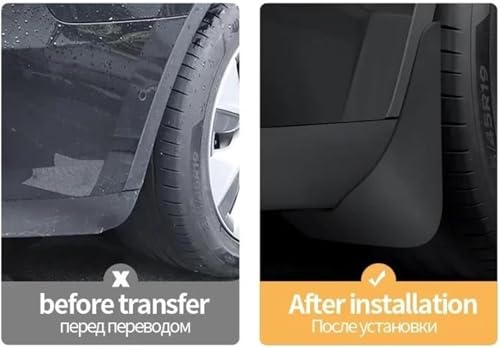 Garde-boue pour HRV version basse protection d'aile de voiture contre la boue