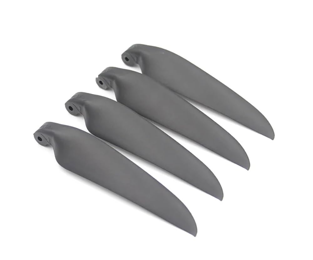 SPARKHOBBY Silver Aluminum Alloy Folding Propeller Spinner Cover D28 D33 D38 D43 D48mm Shaft Diameter 3.0/3.17/4.0/5.0mm for RC Glider DIY (4PCS 8x6)