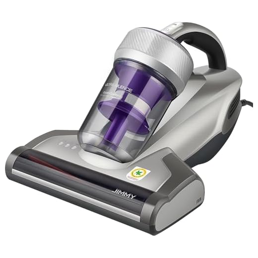 Jimmy Mattress Vacuum Cleaner, Anti-allergen Bed Vacuum Cleaner with UV-C Light & High Heating Tech, 14Kpa Suction 480W Powerful Handheld Vacuums for Dust & Pet Hair(JV35, Corded)