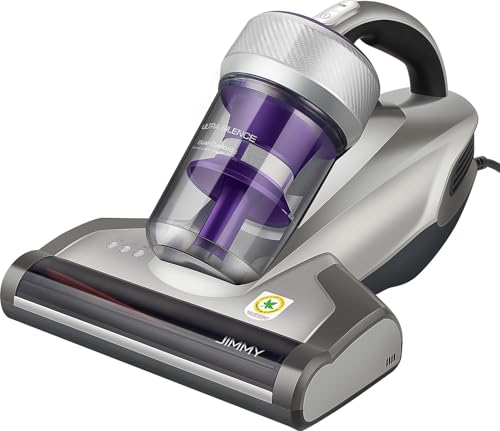 Jimmy Mattress Vacuum Cleaner, Anti-allergen Bed Vacuum Cleaner with UV-C Light & High Heating Tech, 14Kpa Suction 480W Powerful Handheld Vacuums for Dust & Pet Hair(JV35, Corded) by Jimmy - Used condition - US$118.66