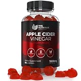 60 Apple Cider Vinegar Gummies–1000mg–-ACV Gummies-Supports Weight Loss Efforts, Digestion - Gut Hea