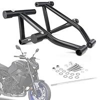 Xitomer Highway Crash Cage Motorschutz, kompatibel mit MT-09 / SP 2021-2023 MT09 MT 09 SP Stahl Sturzbügel Motorrad Stunt Engine Guard Rahmenschutz