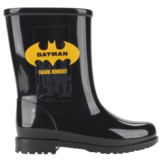 Galocha Infantil Menino Casual Cano Alto Liga da Justiça Power Grendene Kids 23116