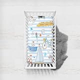 Confort & Qualite: Nos draps de lit berceau cododo sont particulièrement doux respirant pour accompagner bébé durant ses siestes et ses nuits afin que son sommeil soit réparateur.