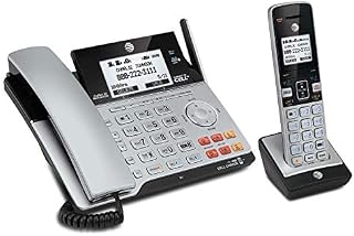 AT&T TL86103 DECT 6.0 Connect to Cell 2 Line Answering System with Caller