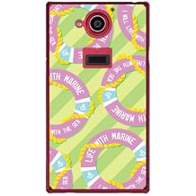 Yesno Marine Green Clear / for AQUOS Zeta SH-03G / docomo DSH03G-PCCL-201-N033