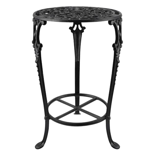 Fardtry Vintage Cast Iron Plant Stand, 18.8" Tall Flower Pot