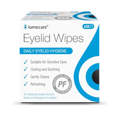 Lumecare Eyelid Wipes 1 pack 20 wipes