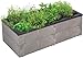Produktbild JUWEL Pflanzkasten Timber (Hochbeet für Balkon und Terrasse, mit wasserdichter Pflanzwanne, 130x60x40 cm, einfacher Aufbau durch Stecksystem, inkl. Ablaufschlauch, Pflanzbereich 20 cm hoch) 20469