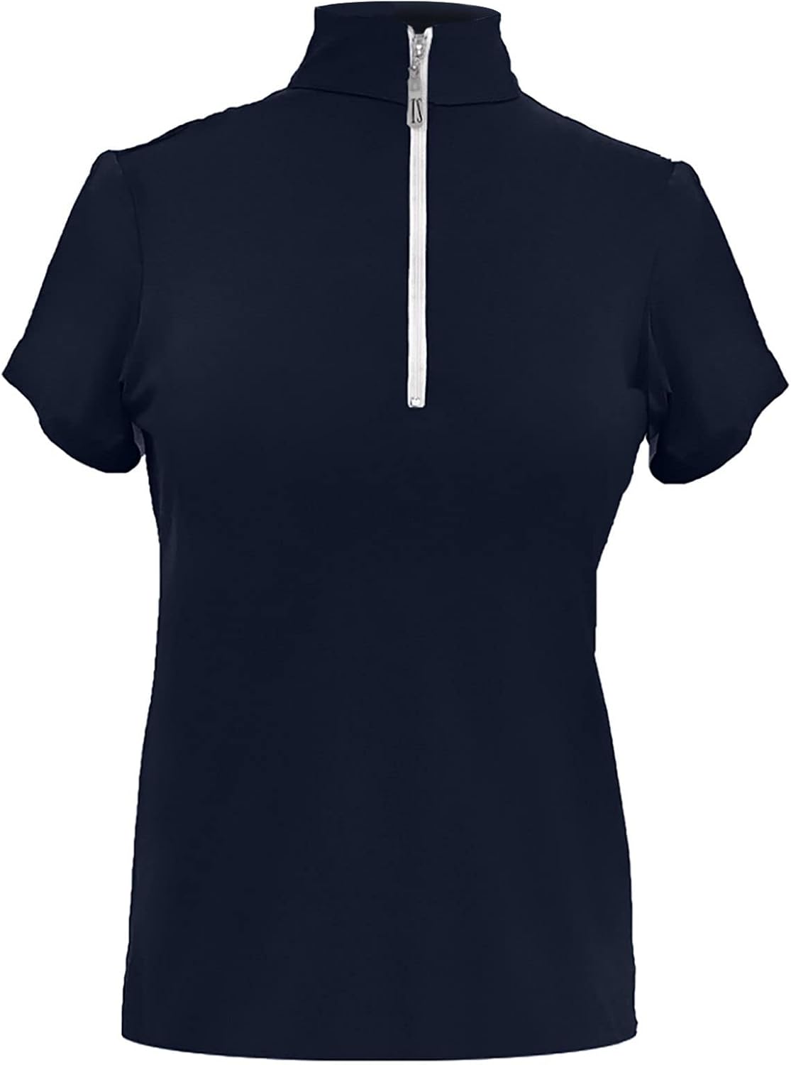 Tailored Sportsman Icefil Short Sleeve Navy/White Small
