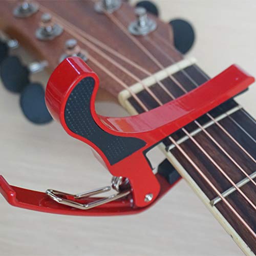 PULABO Guitare Capo Corde métallique Corde seule alliage Trigger Changement rapide Instrument à cordes Instruments… - Les Beatles, Paul McCartney, John Lennon, RIngo Starr, George Harrison PULABO Guitare Capo Corde métallique Corde seule alliage Trigger Changement rapide Instrument à cordes Instruments… – Image 7
