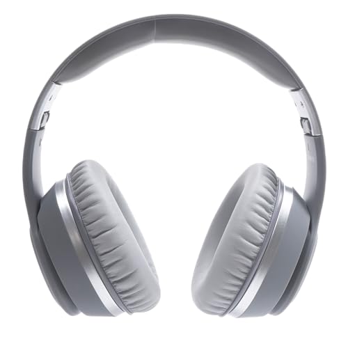 RadioShack Wireless Bluetooth Over-Ear Headphones, Gray
