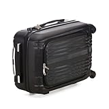 Mala de Viagem Executiva com Rodas, 44L, Antifurto, Compartimento para Notebook, Preta