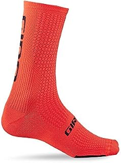 Giro HRC Team Socks Vermillion/Black X-Large