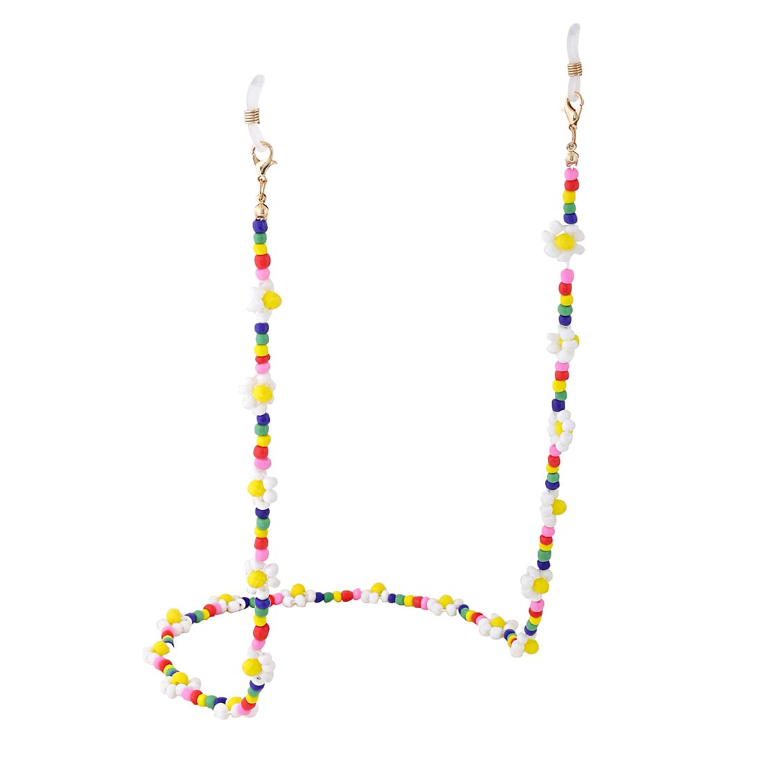 melbees by yellow chimes Sunglasses Chain for Girls Eyeglasses Chain Multicolor Floral Face Mask Chains Sunglasses Accessories/Sunglasses Lanyard for Girls and Kids-picture-23