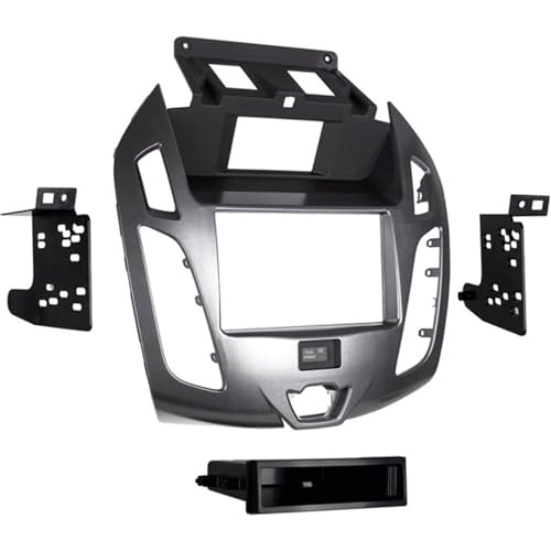 Kit dash Metra 99-5831G double ou simple DIN pour Ford Transit Connect 2014 gris
