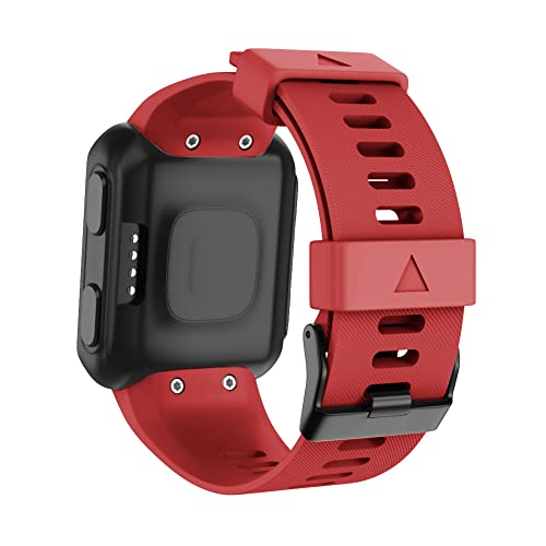 Feysentoe Reemplazo Correa para Garmin forerunner 35 Brazalete de Repuesto.(rojo)