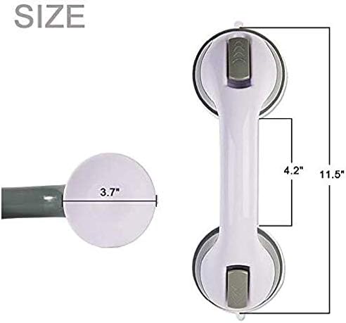 OEXEO 2PCS Grab Bars for Bathroom - Shower Handle - Grab Bars for Bathtubs and Showers - Safety Hand Rail Support for Tub, Handicap, Elderly, Injury, Kid, Senior Assist Bath Handle, Non Skid