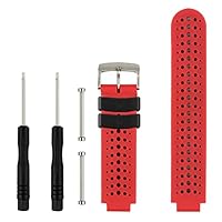 Baaletc Cinturino In Silicone Per Garmin Forerunner 735XT/235/230/220 E Approach S20 | Ricambio Morbido Con Strumenti Di Rimozione - 3