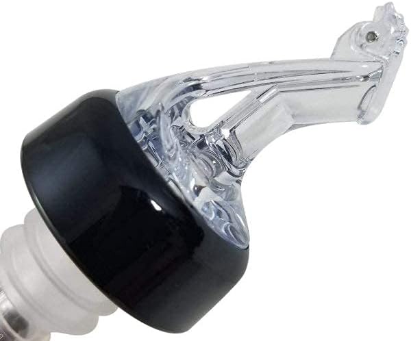 Precision Pour - Measured Pourer - Dust/Bug Flap - (1oz (30ml)) -Clear - 10 pack