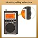 HRD-747 SSB Shortwave Radio FM MW SW CB AIR VHF UHF UBD WX Wide Frequence Receiver with NOAA Alert and Sleep Timer, HanRongDa FM Stereo Rechargeable Digital Radios with Clock and 9.7ft Wire Antenna