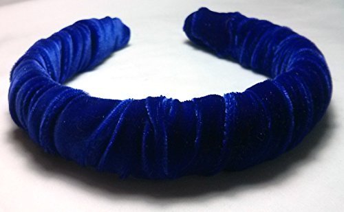 Penny's Boutique Royal Blue Velvet Headband - Made in the USA - Hair Accessories - 1 Headband