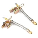 エアバルブホース バルブエクステンション バルブ延長アダプター バルブ延長チューブ エア入れ タイヤ 空気入れ 2PCS入り エアバルブ メンテナンス用品