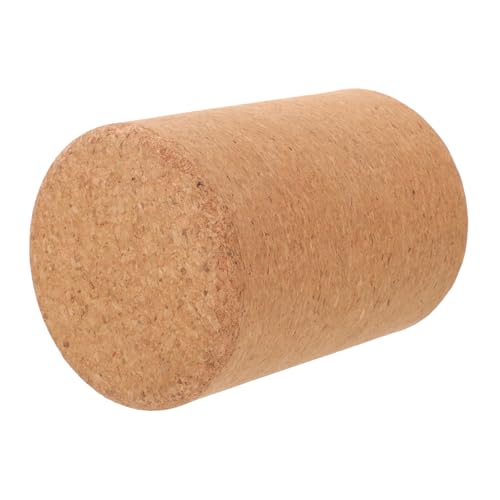 Cork Yoga Cylinder Ergonomic Skid Massager Roller for Back Stretching Portable Fitness Accessory Multi Functional Support for Yoga and Sports