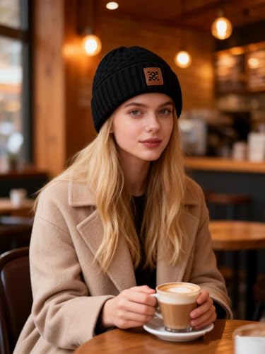 Bonnet d'hiver chaud unisexe Zaitun en laine extensible ajustable