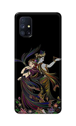 Image of Lord Radha and Krishna Hard Back Case Cover for Samsung Galaxy M51, SM-M515F / DSN Back Cover -(J5) VNS2223