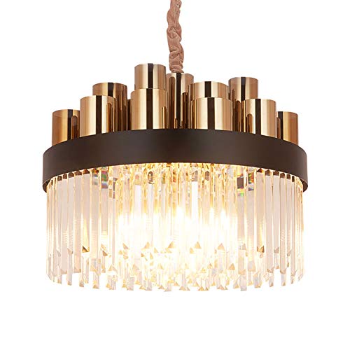 Lustre en cristal E14 FLXHSA résout le manque de lumière du salon