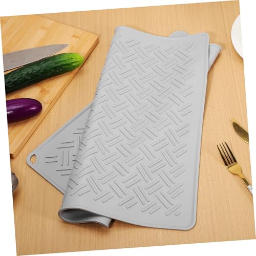 Esterilla escurreplatos resistente a altas temperaturas y protector térmico de cocina 6