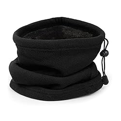 MIVAIUN Bufanda Invernal Tubular Negra para Hombre...: Embalaje y tamaño: Una bufanda negra, 31 * 25 cm / 12,2 * 9,84 pulgadas. Este tamaño es adecuado para hombres y mujeres adultos, as í como para algunos adolescentes. Material de alta calidad: Nuestra bufanda está hecha de lana batida y terciopelo pol...