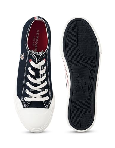 Image of U.S. Polo Assn. Men's Shoe |Drew 2.0|Black Stylish Casual Sneaker