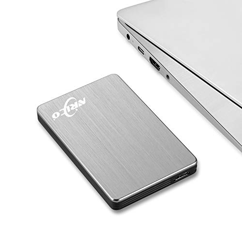 NRICO 500GB Portable External Hard Drive USB 3.0 HDD 2.5inch Storage Compatible for PC, Mac, Desktop,PS4 (500GB, Grey) - Thumbnail 5