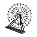 Garneck Desk Decor Home Decoration Metal Ferris Wheel 3D Metal Model Retro Ferris Wheel Model Sculptures Wrought Iron Ornaments Home Decor Souvenir Rose Gold Desk Decor Vintage Decor
