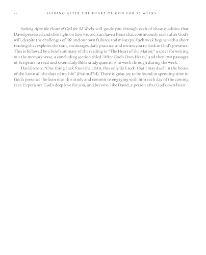 Image of Seeking After the Heart of God for 52 Weeks: A Bible Study on the Life of David