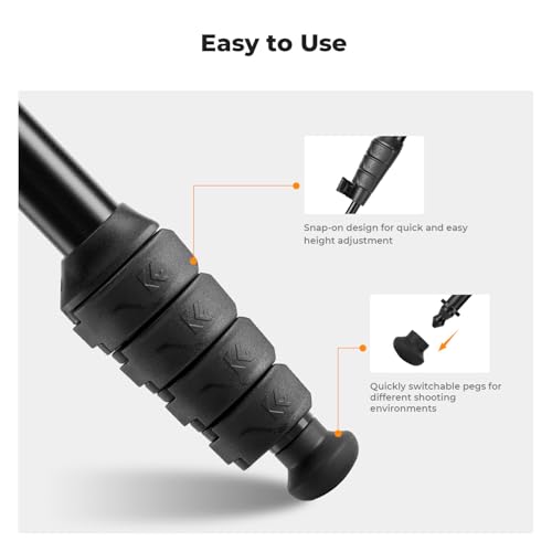 K&F CONCEPT 63-inch Monopod thumbnail 4