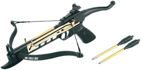 80lbs Pistol Self Cocking Crossbow 3 Arrows New recurve Crossbow Powerful