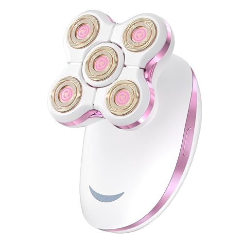 Electric Razors for Women Legs: Rechargeable Body Shaver - Waterproof Wet Dry Hair Remover - Applicable to Facial Leg Arm Bikini Area
