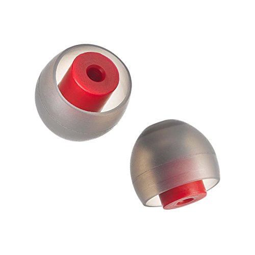 SpinFit CP800 for Thin IEM Nozzle - M - Patented Silicone Eartips for Replacement (2 Pairs) (for Nozzle diamter from 3-3.5mm)